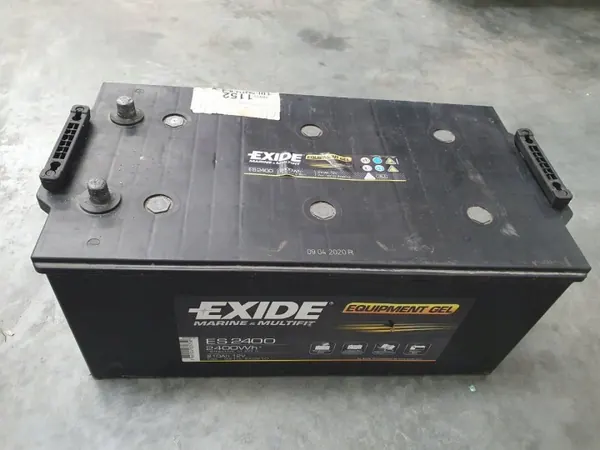 OEM AUST122396 Gelbatteri 210Ah - Begagnad image 2