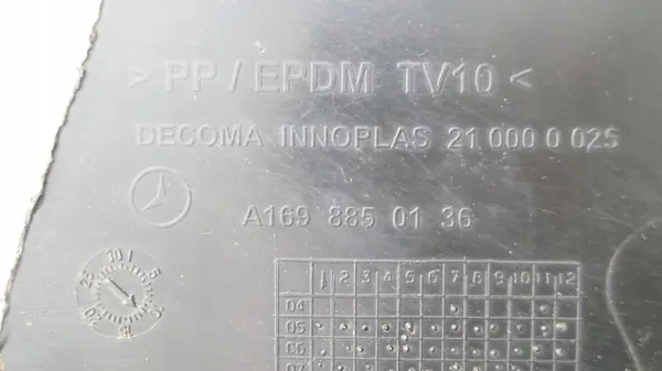 MERCEDES B 245 05-08 Framskydd Platta 169 885 01 36 image 3