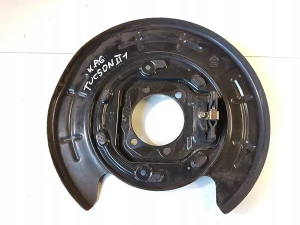 OEM 58251D7000 Linker achter remschild - Gebruikt image 2