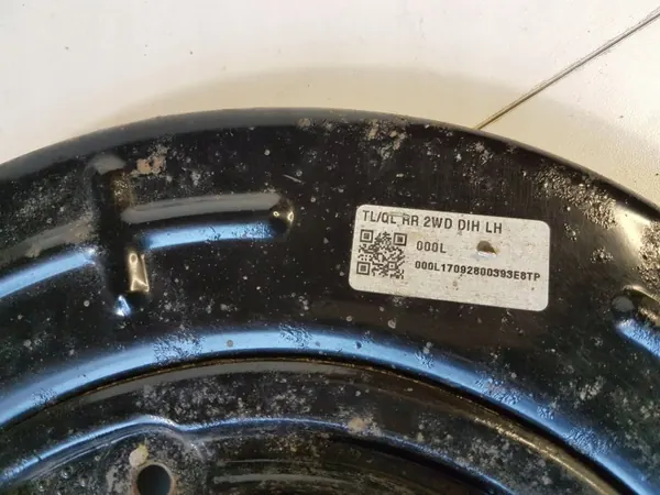OEM 58251D7000 Linker achter remschild - Gebruikt image 4