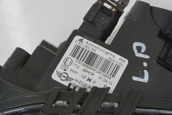 MINI COOPER R56 LCI Vasemman Puolen Ajovalo 2751265 image 4