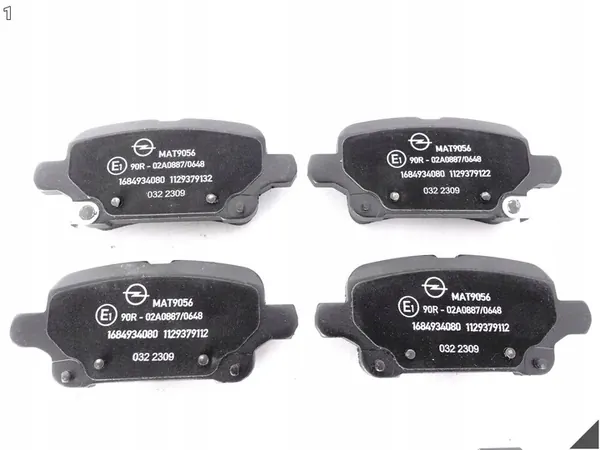 Pastillas de freno traseras OPEL INSIGNIA B II 17-22 OE image 2