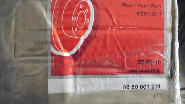 Discos de Freio Dianteiros RENAULT CLIO IV OEM 8660001231 image 6