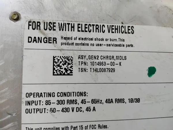 Tesla Model S Inverter OEM 101496300K - Gebruikt image 10