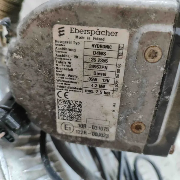 Webasto-lämmitin OEM 122R000023 Peugeot 5008 II:lle image 9