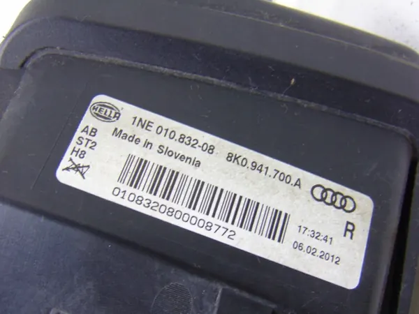 OEM 8K0941700A Halogen Dimljus Höger Fram Audi A4 B8 image 6