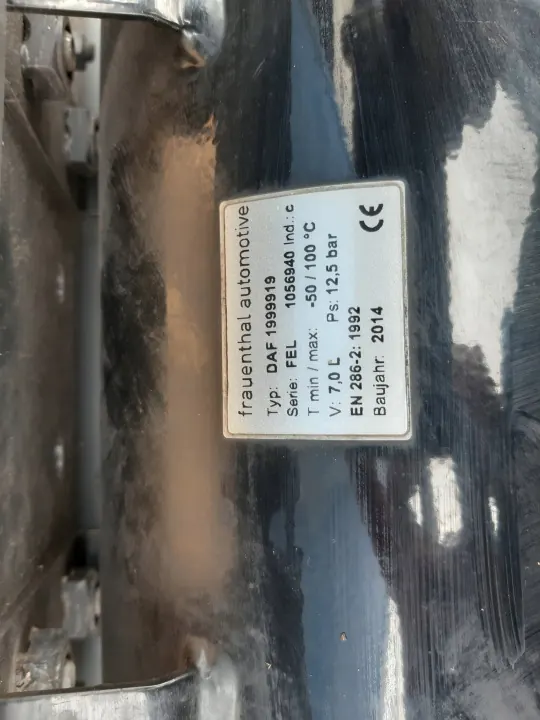 DAF 199919 Lufttank - Begagnad OEM-del image 3