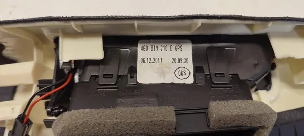 Audi A6 S6 4G0 2010-18 Rechter B-stijl Afdekking OEM 4G0867244A image 9