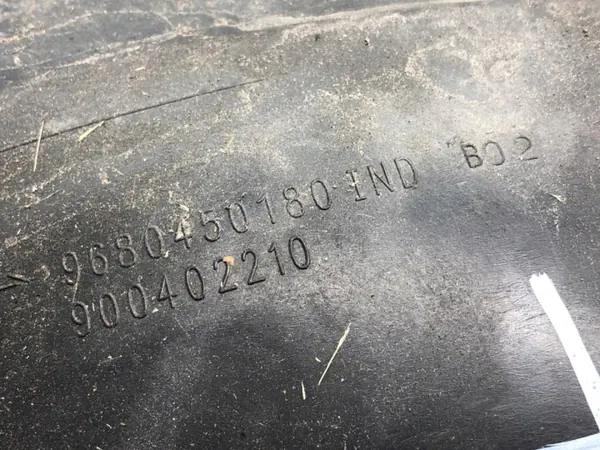 OEM 9680450180 Etu Vasen Pyöränkansi Citroen Berlingo II image 4