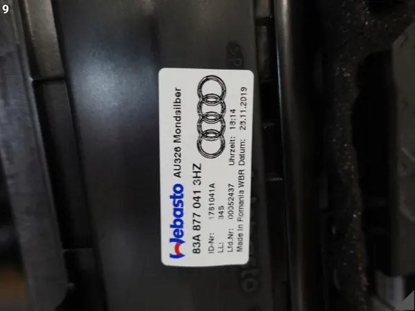 OEM 66710911 Zonnedakmotor Afdekking Audi Q3 83A image 10