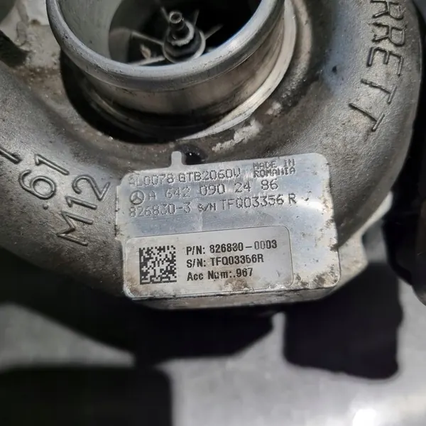 Turboalimentador Mercedes-Benz A6420902486 image 3