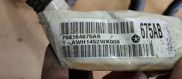 Câblage Compartiment Moteur Jeep Wrangler JK 2.8 CRD OEM image 5