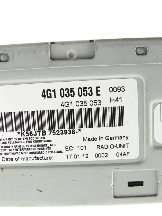 Autoradio Audi OE 4G1035053E - État d'occasion image 6
