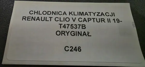 Renault Valeo OEM T47537B käytetty osa image 6