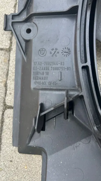 Ventilateur radiateur BMW OEM 7808751 pour E82 M Coupé image 5