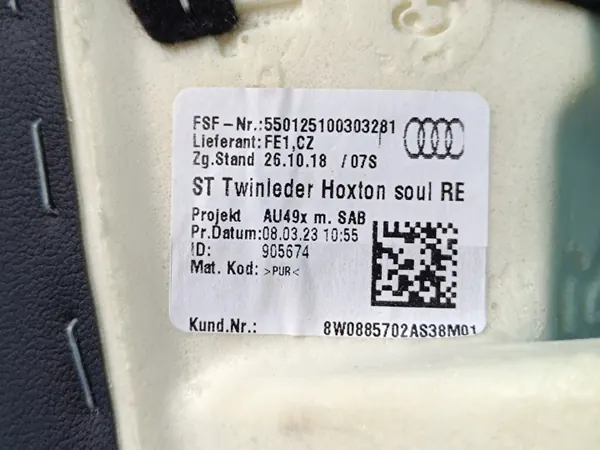OEM 8W0885702AS Sivuairbag VW Tiguan II 2 Liftille image 8