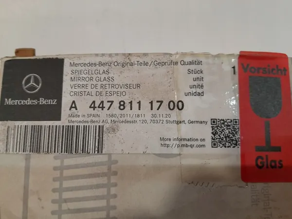 MERCEDES V KLASA VITO W447 Höger Spegelglas OEM A4478111700 image 7