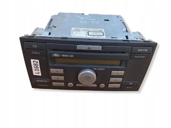Rádio Ford Focus MK2 OEM 4M5T-18C815-AD Usado image 2