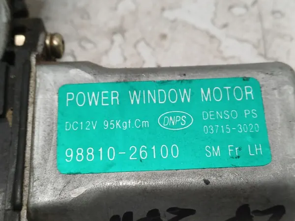 Motor de elevación de ventana izquierda delantera HYUNDAI SANTA FE 2PIN 9881026100 image 6