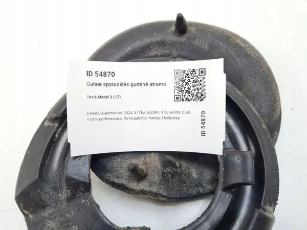 Muelle trasero Tesla Model 3 OEM 104447900E image 5