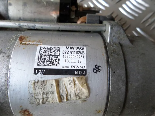 Arrancador Volkswagen OE 02Z 911 024 B image 2