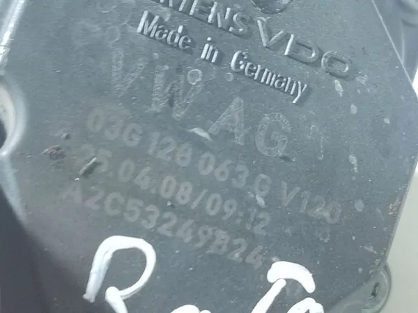Válvula de Aceleração Volkswagen Polo 2008 1.4L 03G128063Q image 4