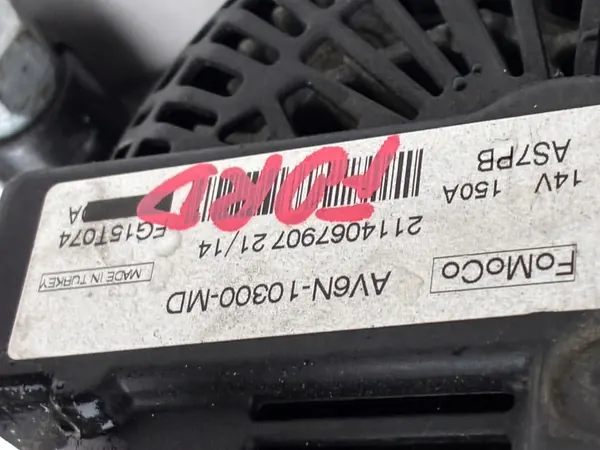 Vaihtovirtageneraattori Ford C-Max II Focus MK3 Kuga 2.0 TDCI AV6N-10300-MD image 4