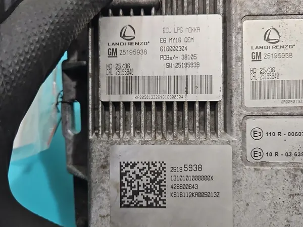 Contrôleur de gaz LPG Opel Mokka A 25195938 110R-006071 image 4