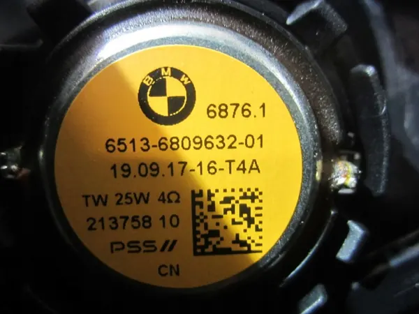 Altavoz triángulo puerta Hi-Fi BMW OEM 65136809630 image 7