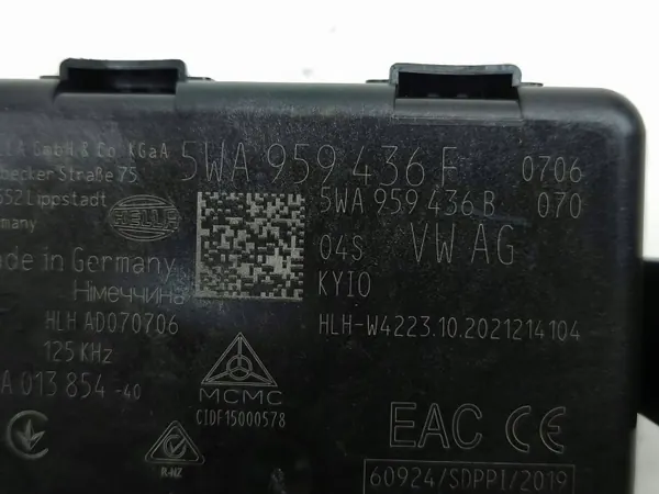 Module Keyless OEM 5WA959436F pour VW ID.3/4 image 3