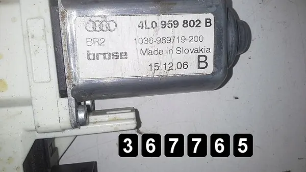 Régulateur de vitre Audi Q7 OEM AM-367765 Occasion image 6