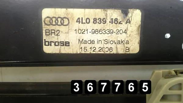 Régulateur de vitre Audi Q7 OEM AM-367765 Occasion image 7