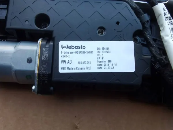 Toit Ouvant Audi A4/S4 B9 Assemblage OEM 8W5877041B image 7