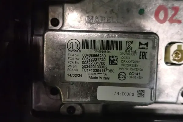 Radio-Navigationsgerät OEM 46863899 - Gebraucht image 7
