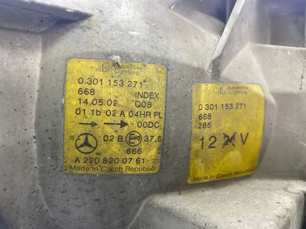 Mercedes-Benz S W220 2002 Linker koplamp image 9