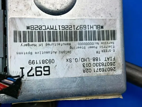 Fiat Punto 2 ohjauspylväs OEM 26073819 Sähköinen image 9