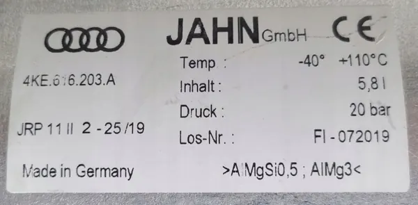 Audi E-Tron Jousitussäiliö OEM 4KE616203A - Käytetty image 6