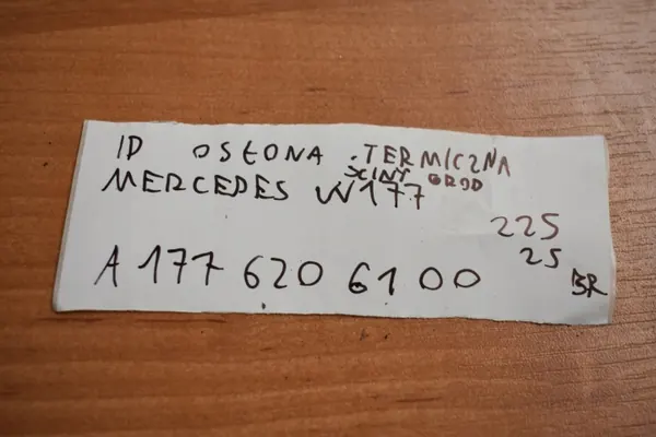 Mercedes W177 väliseinäsuoja OEM A1776206100 image 3