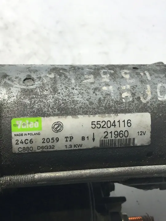 Arrancador OPEL CORSA D 1.3L diésel 2007 image 2