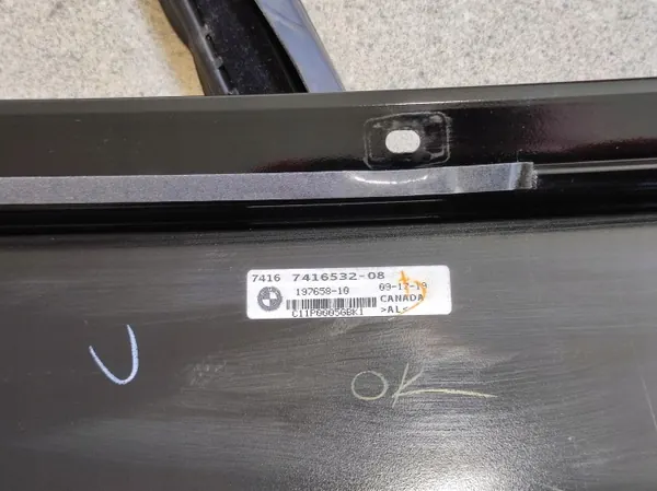 Bakrutslist OEM LPV10495 Höger sida BMW X4 G02 image 7