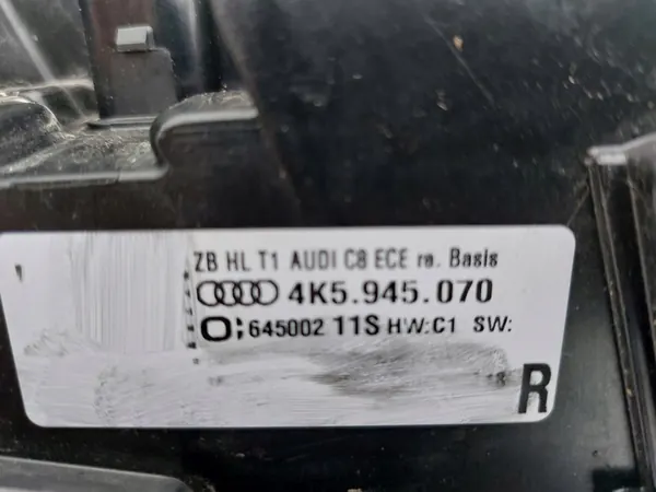 AUDI A6 C8 Juego de Luces Traseras 4K5945070 4K5945076 image 7