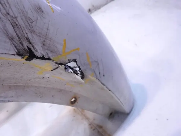 Paraurti Anteriore VW Passat B6 R-Line Bianco 3C0805903B image 4