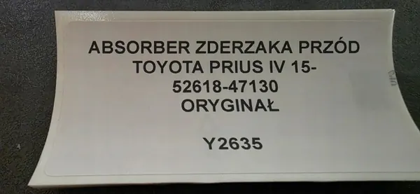 Toyota OEM 52618-47130 Voorbumperabsorber image 7