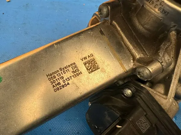 EGR-pakokaasujäähdytin Audi CRT 059131511DE 059131501AK image 3