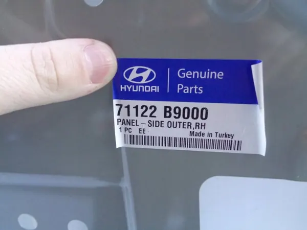 Pilier droit avant OEM 71122 B9000 Hyundai i10 image 4