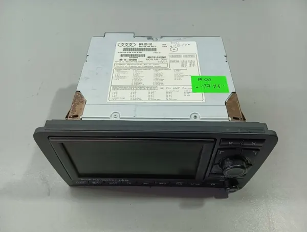 Radio Navigation Audi OEM 8P0035192 pour A3 8P A4 B6 B7 image 4
