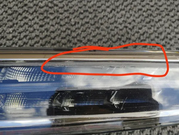 Porsche Cayenne II Luz DRL Halógena Izquierda Completa OEM image 4