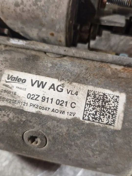 Motor de arranque Skoda 1.4L 2016 OE 02Z 911 021C image 4