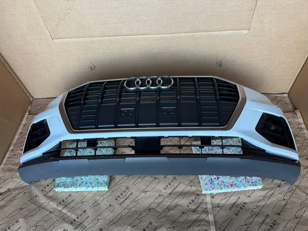 AUDI Q3 Paraurti Anteriore PDC Installazione Griglia Completa OEM image 5