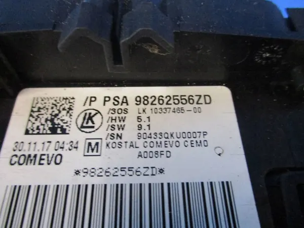 Gecombineerde schakelaar Citroen C3 III OE 98262556ZD image 5